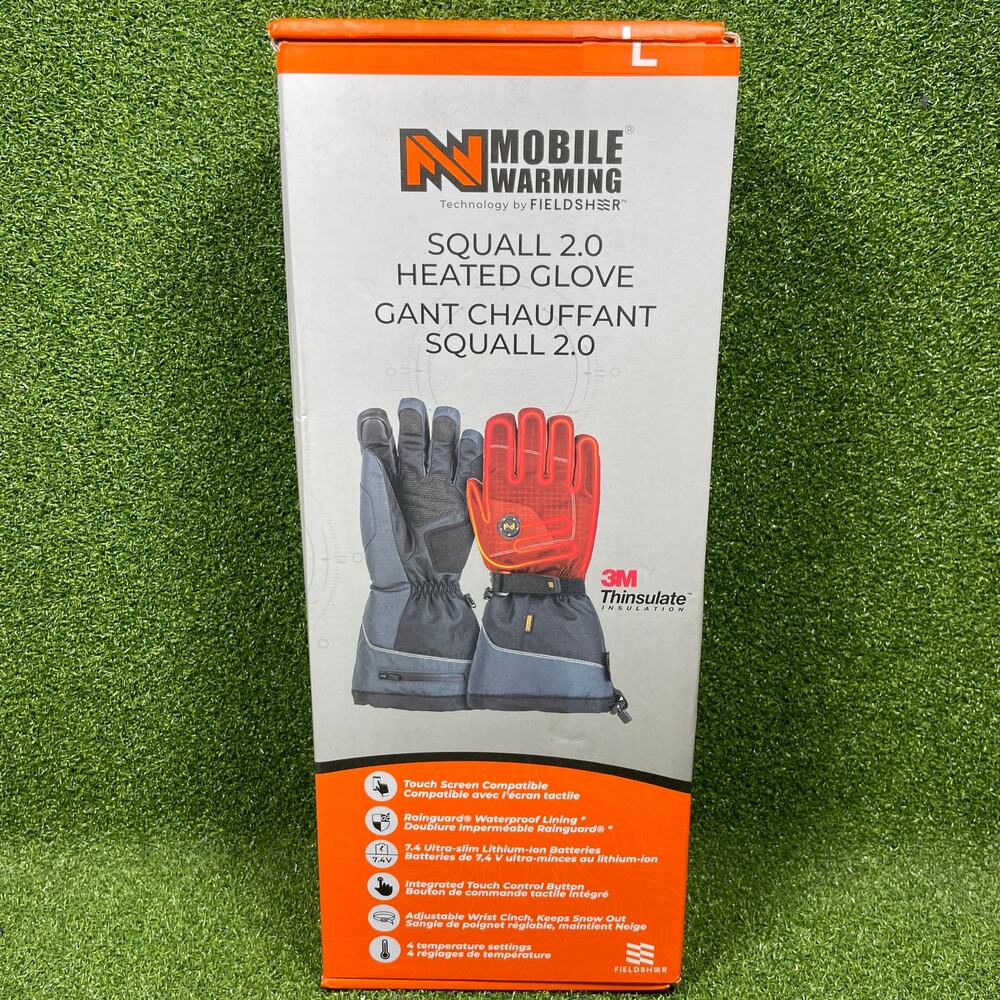 Mobile Warming Squall 2.0 Heated Glove 3M Thinsulate New Open Box